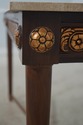 68693: French Louis XVI Style Stunning Inlaid Marb