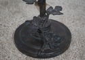 68697: MAITLAND SMITH Bronze Floor Lamp w. Leather