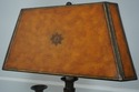 68697: MAITLAND SMITH Bronze Floor Lamp w. Leather