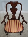 L68688: Set of 8 BAKER Mahogany Dining Room Chairs
