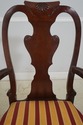 L68688: Set of 8 BAKER Mahogany Dining Room Chairs