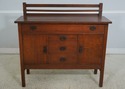 F68685: Gustav STICKLEY Vintage Mission Oak Sidebo