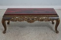 68719: Vintage Red & Gold Lacquered Chinoiserie St