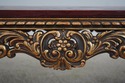 68719: Vintage Red & Gold Lacquered Chinoiserie St