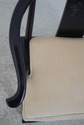 68707: CENTURY Black Lacquer Asian Style Horseshoe