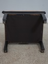 68707: CENTURY Black Lacquer Asian Style Horseshoe