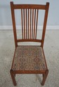 68709: Set of 6 STICKLEY Mission Oak Spindle Back 
