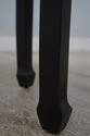 68706: CENTURY Round Ebonized Pagoda End Table w. 
