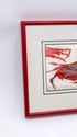 F69323: "Red Hot Blues" Crabs Drawing Watercolor S