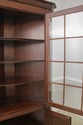 56375EC: Mahogany Corner Cabinet ~ Large 12 Pane b