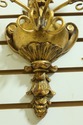 F52282EC: French Style Gold 4 Arm Candelabra Wall 