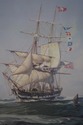 F64564EC: MARITIME HERITAGE Artist Signed Boston T