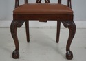 L64501EC: Set of 10 ETHAN ALLEN Clawfoot Mahogany 