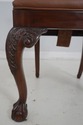 L64501EC: Set of 10 ETHAN ALLEN Clawfoot Mahogany 