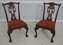 L64501EC: Set of 10 ETHAN ALLEN Clawfoot Mahogany 