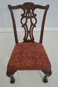 L64501EC: Set of 10 ETHAN ALLEN Clawfoot Mahogany 