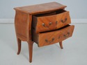 64306EC: Vintage Italian Inlaid 2 Drawer Commode C