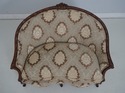 64577EC: French Louis XV Walnut Carved Frame Loves