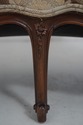 64577EC: French Louis XV Walnut Carved Frame Loves