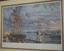 F64561EC: MARITIME HERITAGE Framed Artist Signed P