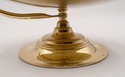 LF68732: BALDWIN Large Brass Candle Holder with Gl