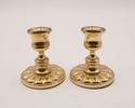 LF68733:BALDWIN 3 Pair of Brass Colonial Style Can