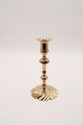 LF68725: BALDWIN Pair of Brass Candlesticks with G