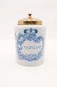LF68738: Pair of ROYAL DELFT Maryland Tobacco Jars