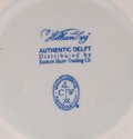 LF68742: Pair of ROYAL DELFT Colonial Williamsburg