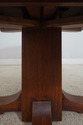 F68682: LJ&G STICKLEY Antique Round Mission Oak Di