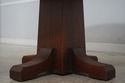 F68682: LJ&G STICKLEY Antique Round Mission Oak Di