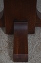 F68682: LJ&G STICKLEY Antique Round Mission Oak Di