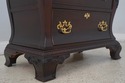L68246: Pair CENTURY Chippendale Bombe Mahogany Ni