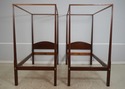 66194: Pair BERWYN CABINETMAKER Bench Made Mahogan