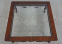 68701: MAITLAND SMITH Mahogany & Iron Trim Coffee 