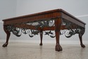 68701: MAITLAND SMITH Mahogany & Iron Trim Coffee 