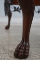 68701: MAITLAND SMITH Mahogany & Iron Trim Coffee 