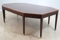 68749: HENREDON Large Mahogany Chippendale Dining 