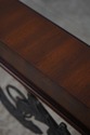 68701: MAITLAND SMITH Mahogany & Iron Trim Coffee 