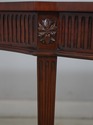 L68754: MAITLAND SMITH Leather Top Mahogany Adam S