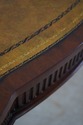 L68754: MAITLAND SMITH Leather Top Mahogany Adam S