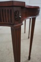 L68754: MAITLAND SMITH Leather Top Mahogany Adam S