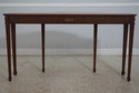 L68754: MAITLAND SMITH Leather Top Mahogany Adam S