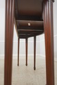L68754: MAITLAND SMITH Leather Top Mahogany Adam S