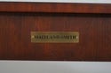 L68754: MAITLAND SMITH Leather Top Mahogany Adam S