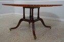 L67690: Gorgeous 60 inch Round Figural Mahogany Di