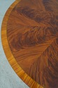 L67690: Gorgeous 60 inch Round Figural Mahogany Di
