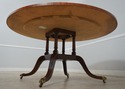 L67690: Gorgeous 60 inch Round Figural Mahogany Di