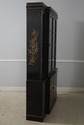68752: DREXEL Chinoiserie Black Lacquer Paint Deco