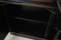 68752: DREXEL Chinoiserie Black Lacquer Paint Deco